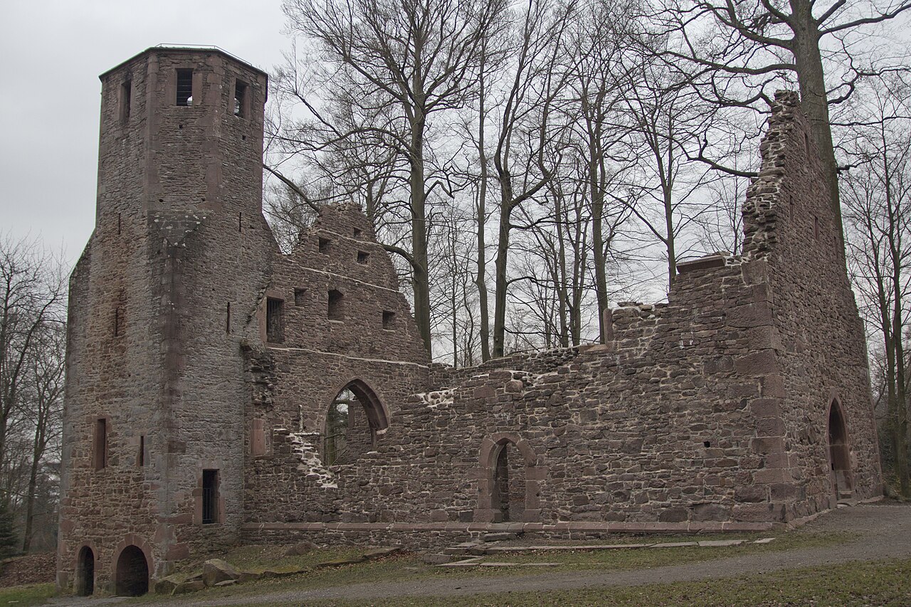The ruins of the St