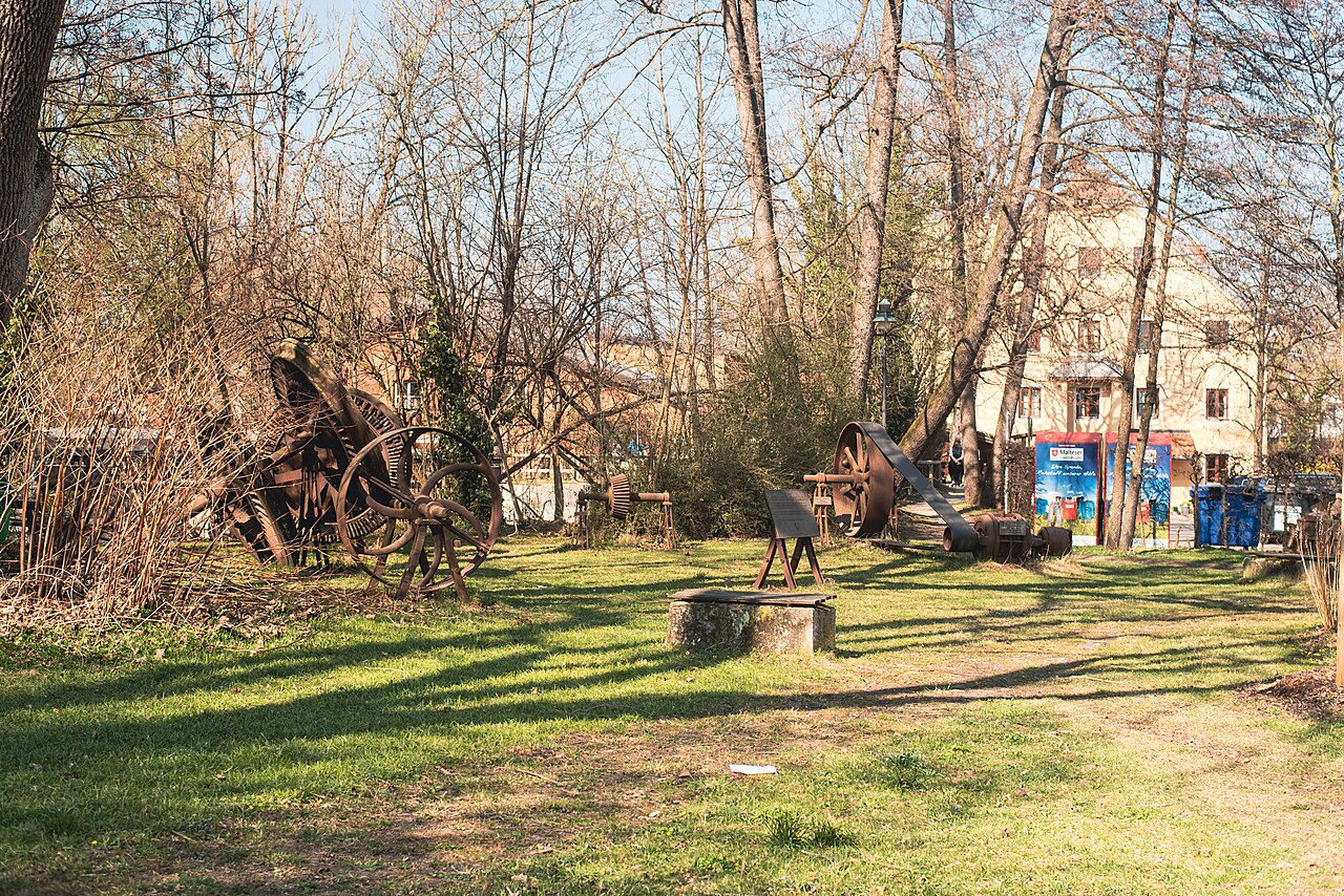 Die Kaplan Turbine der ehemaligen Kraemer'sche Kunstmühle München