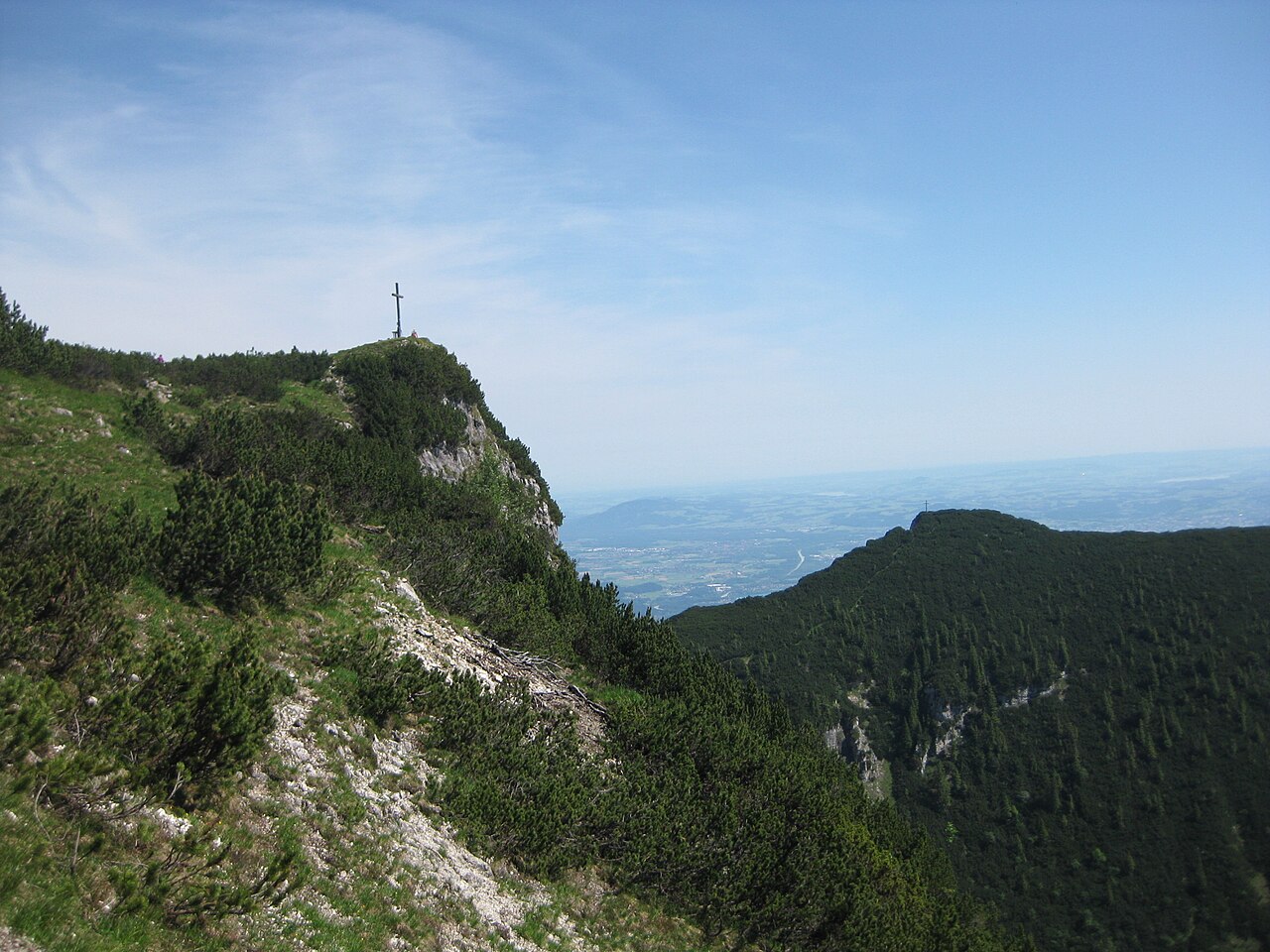 Blick auf den Karkopf