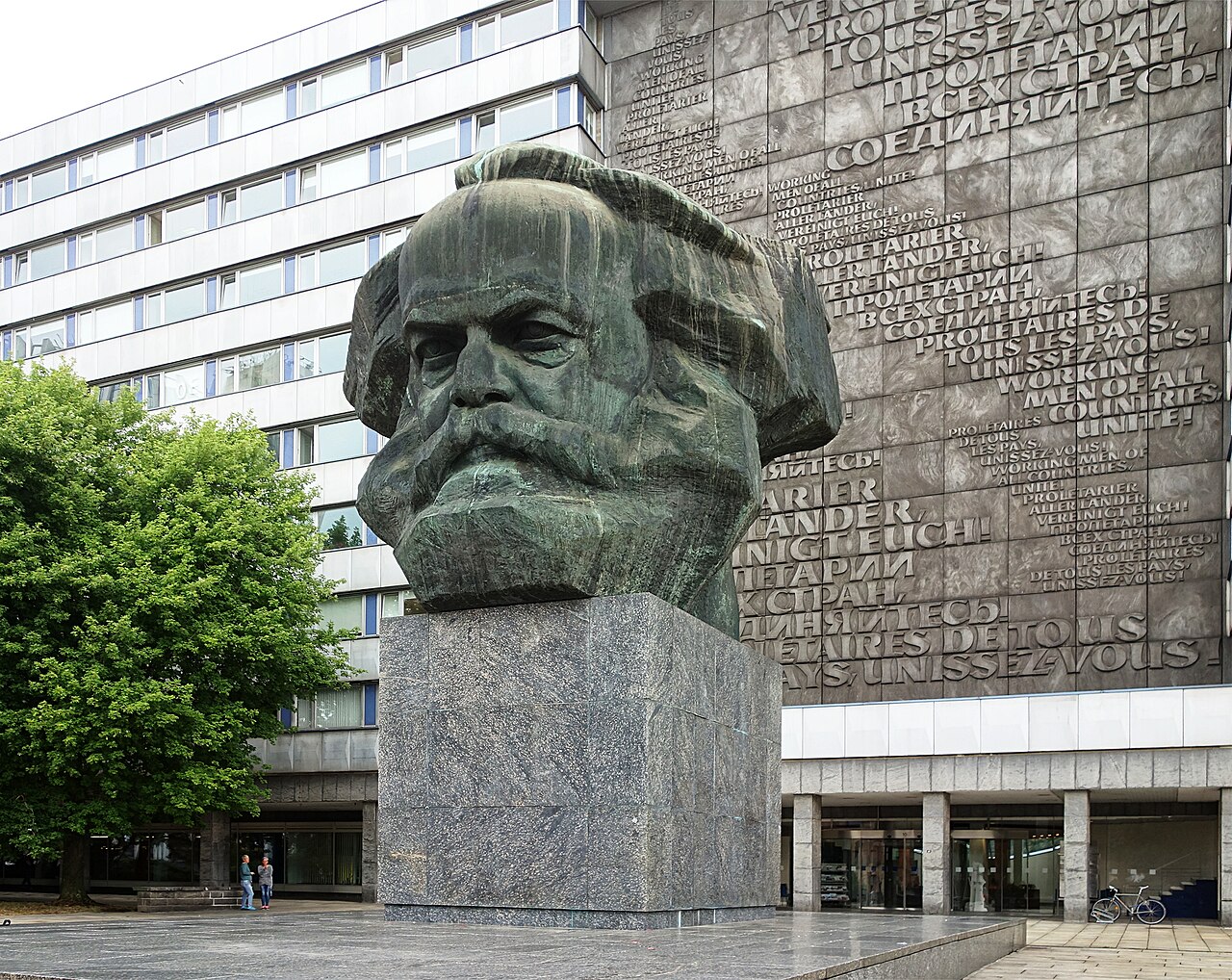 Karl Marx Monument in Chemnitz