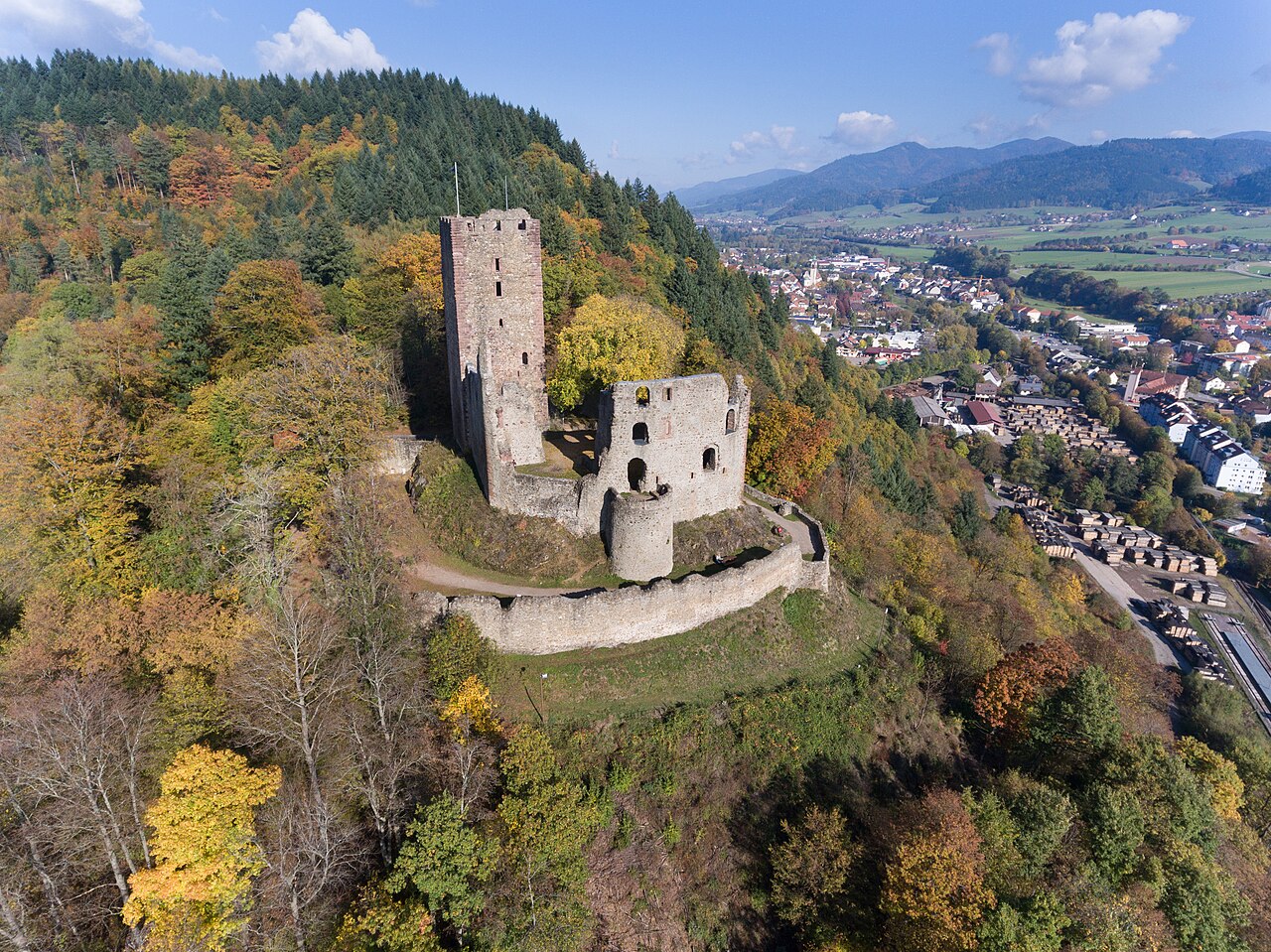 Aerial view Kastelburg