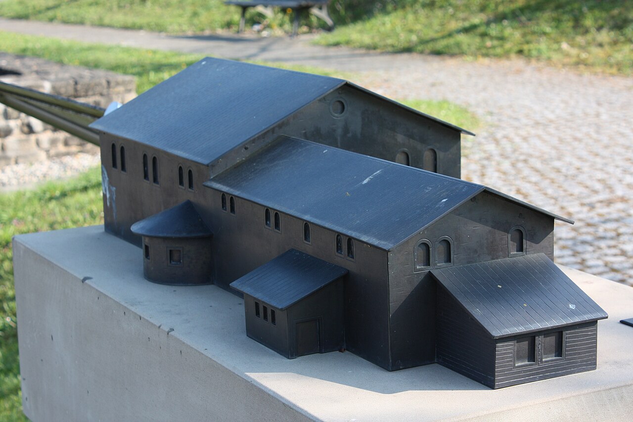Modell des Römerbades Schirenhof (Schwäbisch Gmünd)