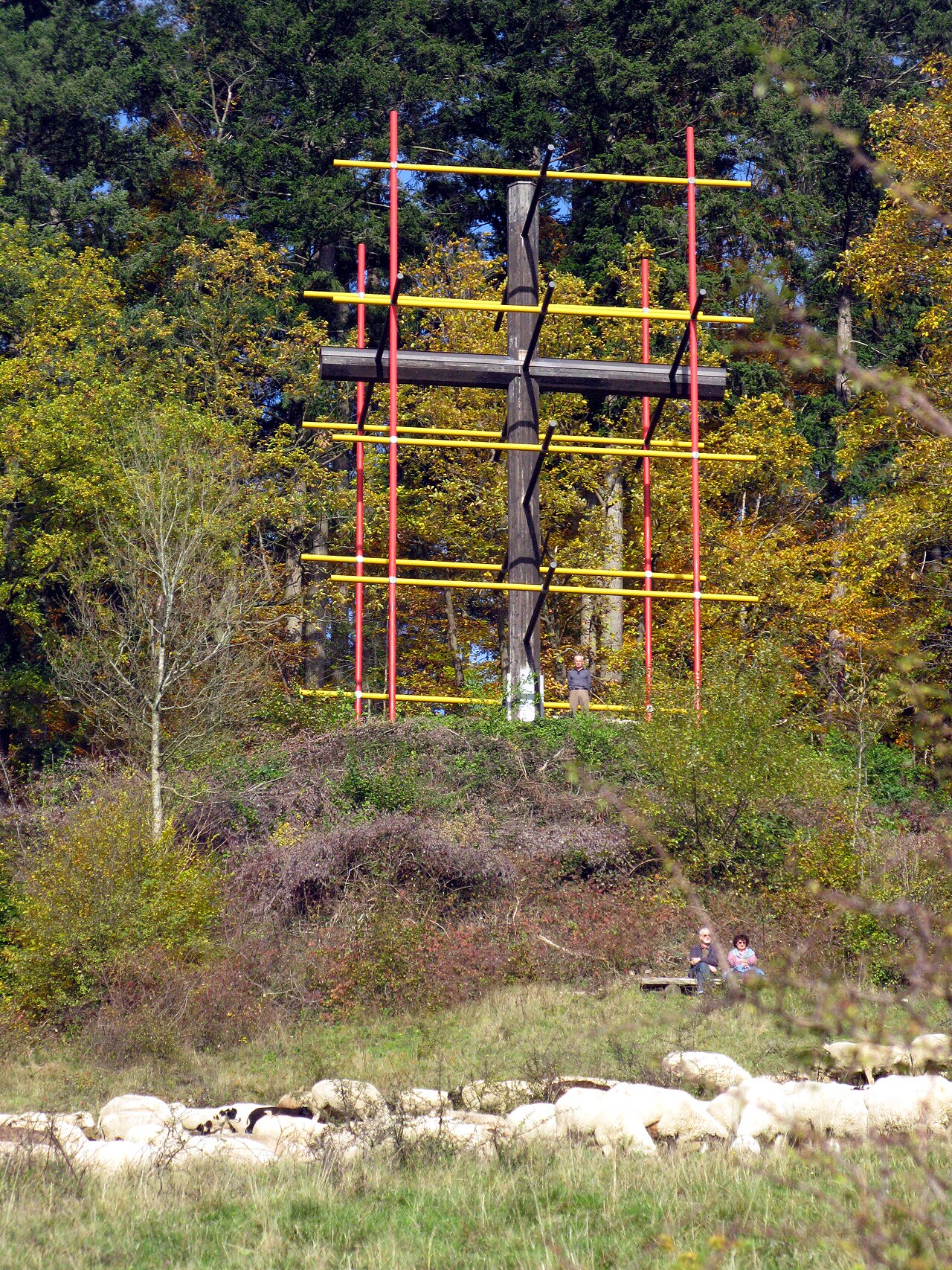 Foto von Katholikentagskreuz von 1978
