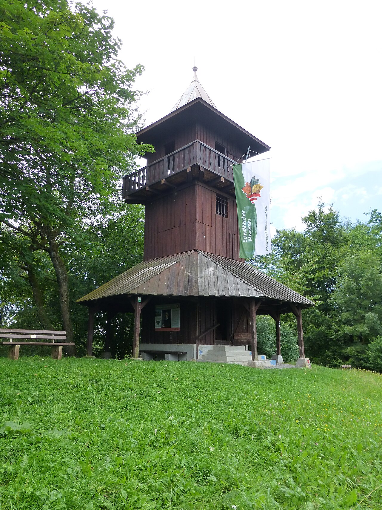 Kernerturm auf dem Kirgel bei Gaildorf