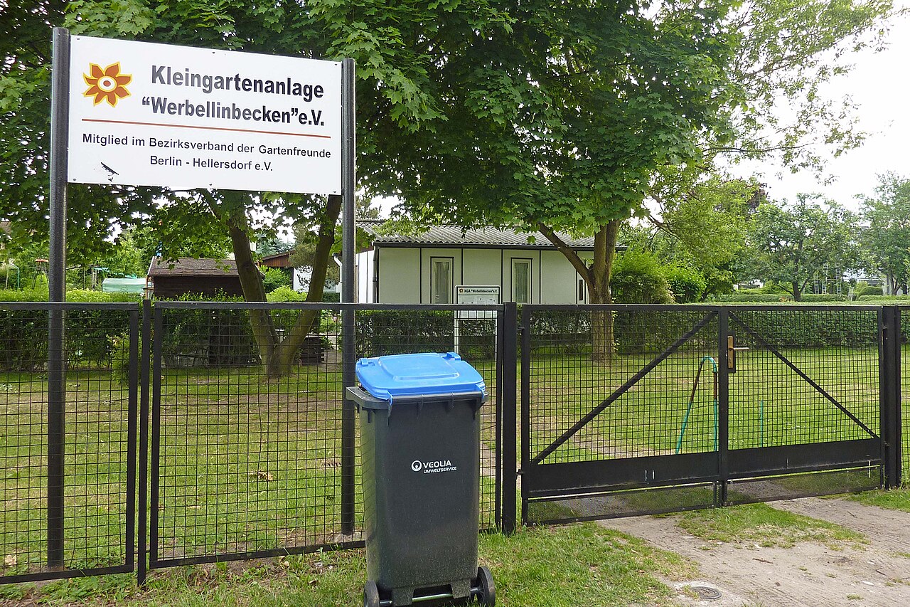 Kleingartenanlage 'Werbellinbecken' in Berlin-Mahlsdorf