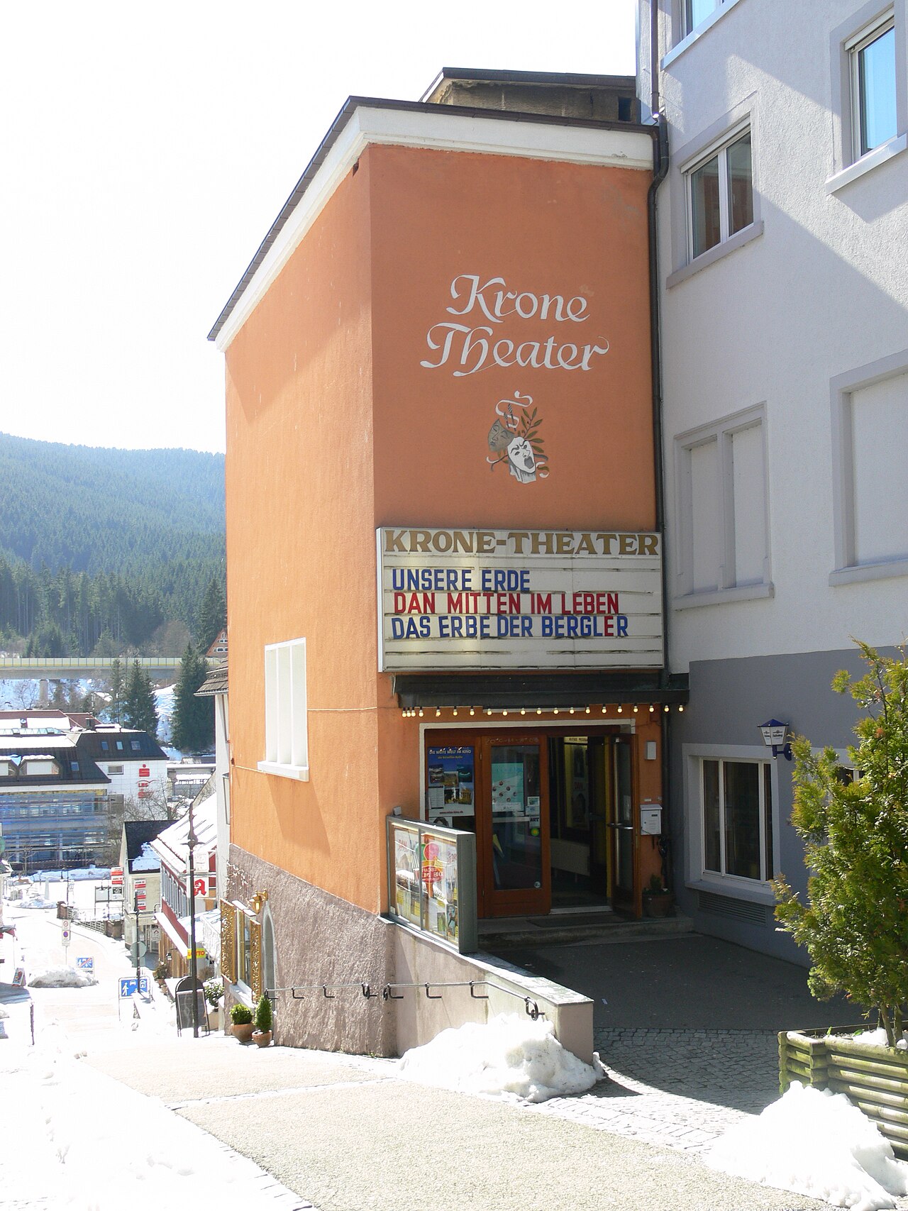 Krone-Theater (Kino und Kleinkunstbühne) in Neustadt im Schwarzwald (Titisee-Neustadt)