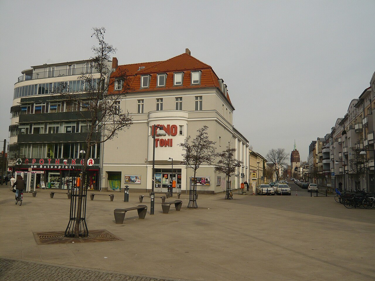 Antonplatz in Berlin-Weißensee: Kino Toni