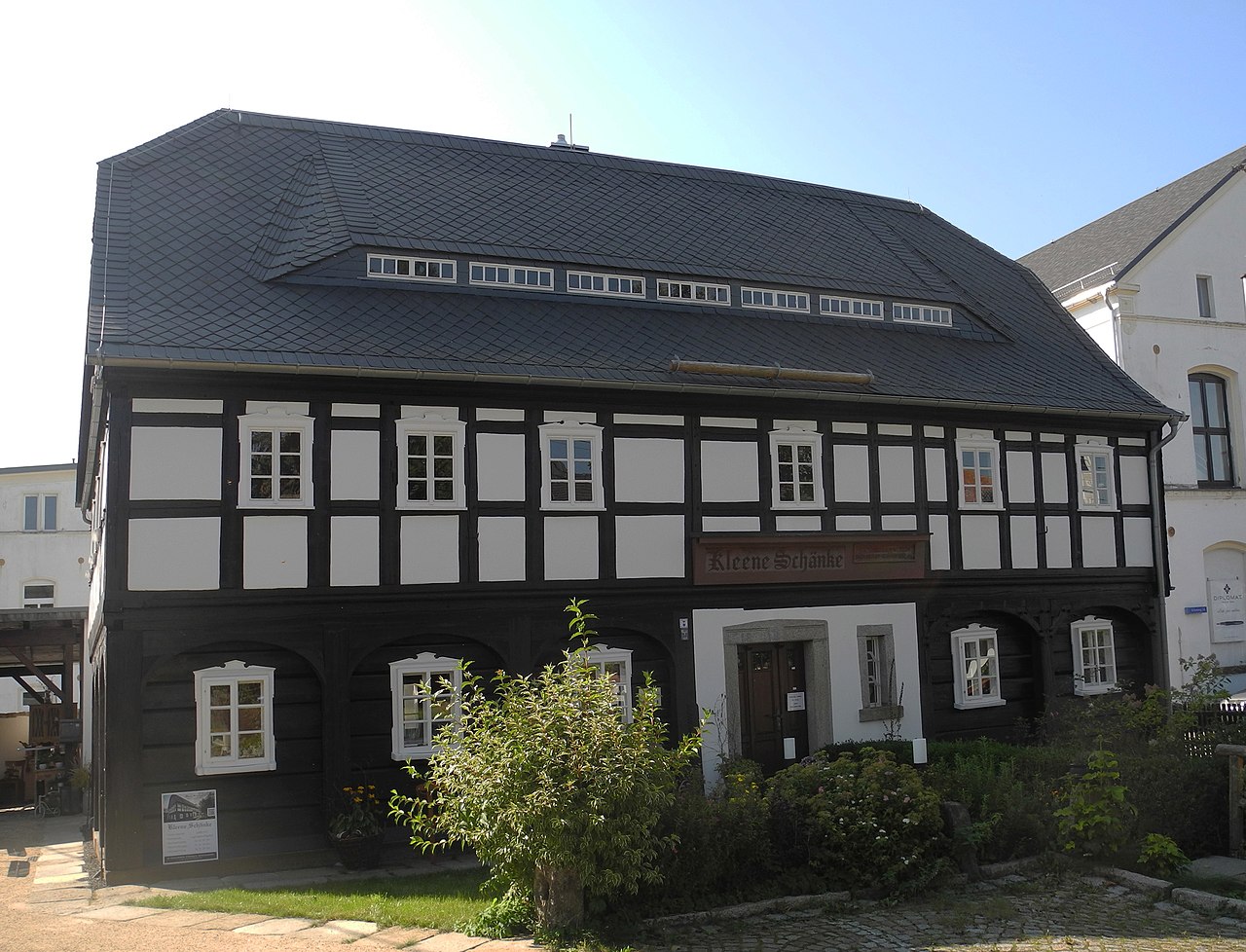 Wohnhaus (Umgebinde) in Cunewalde, Erlenweg 16