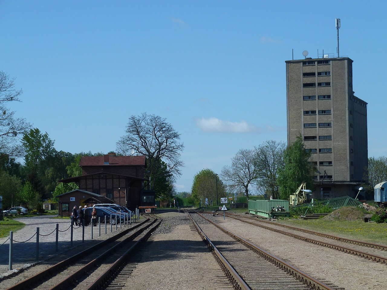 Gramzow station, today railway museum