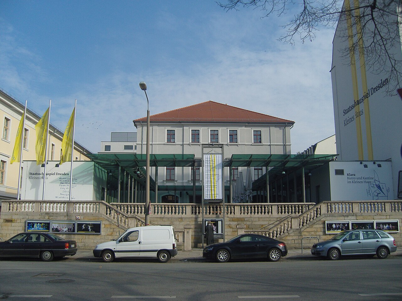 denkmalgeschütztes "Kleines Haus" in der Glacisstraße 28, Dresden