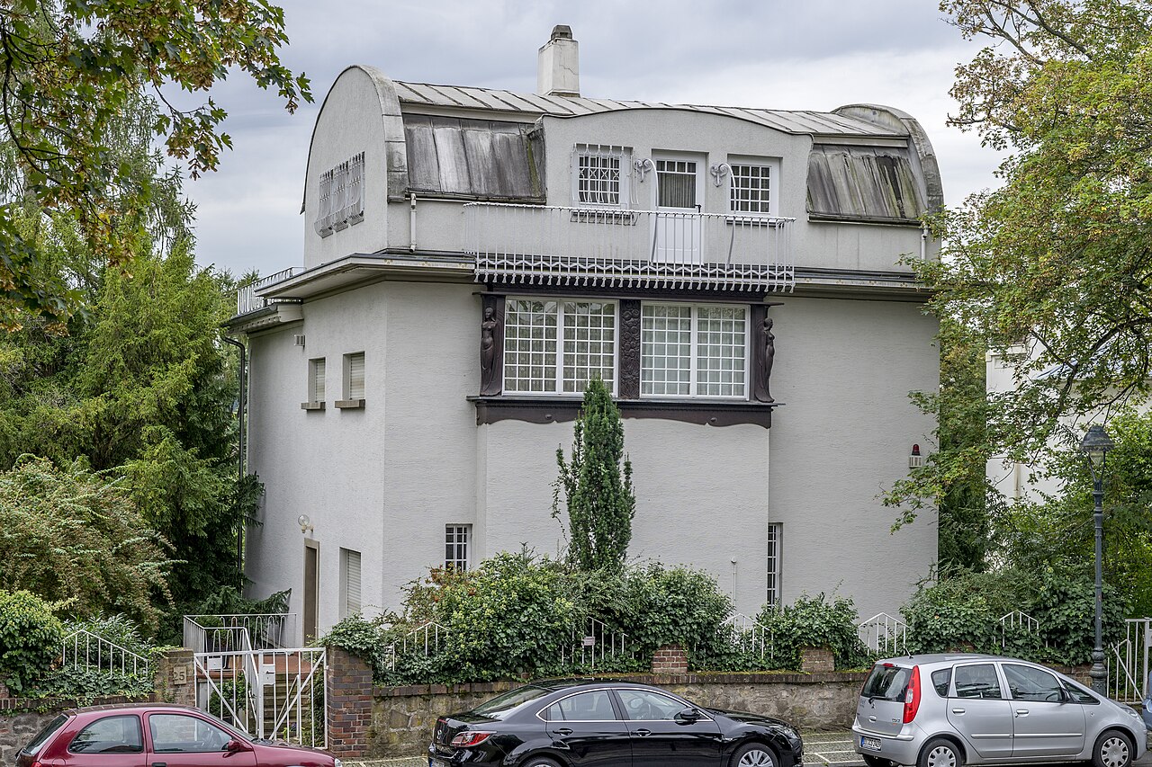 Kleines Haus Glückert, Darmstadt, Joseph Maria Olbrich 1900-1901