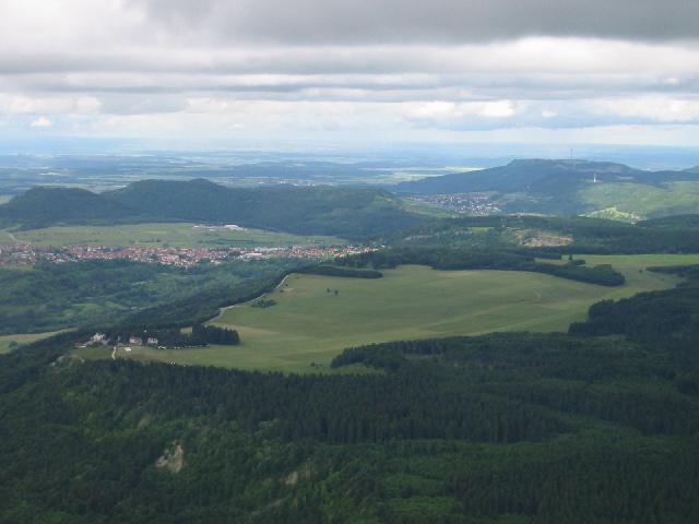 Klippeneck, photo taken from a sailplane