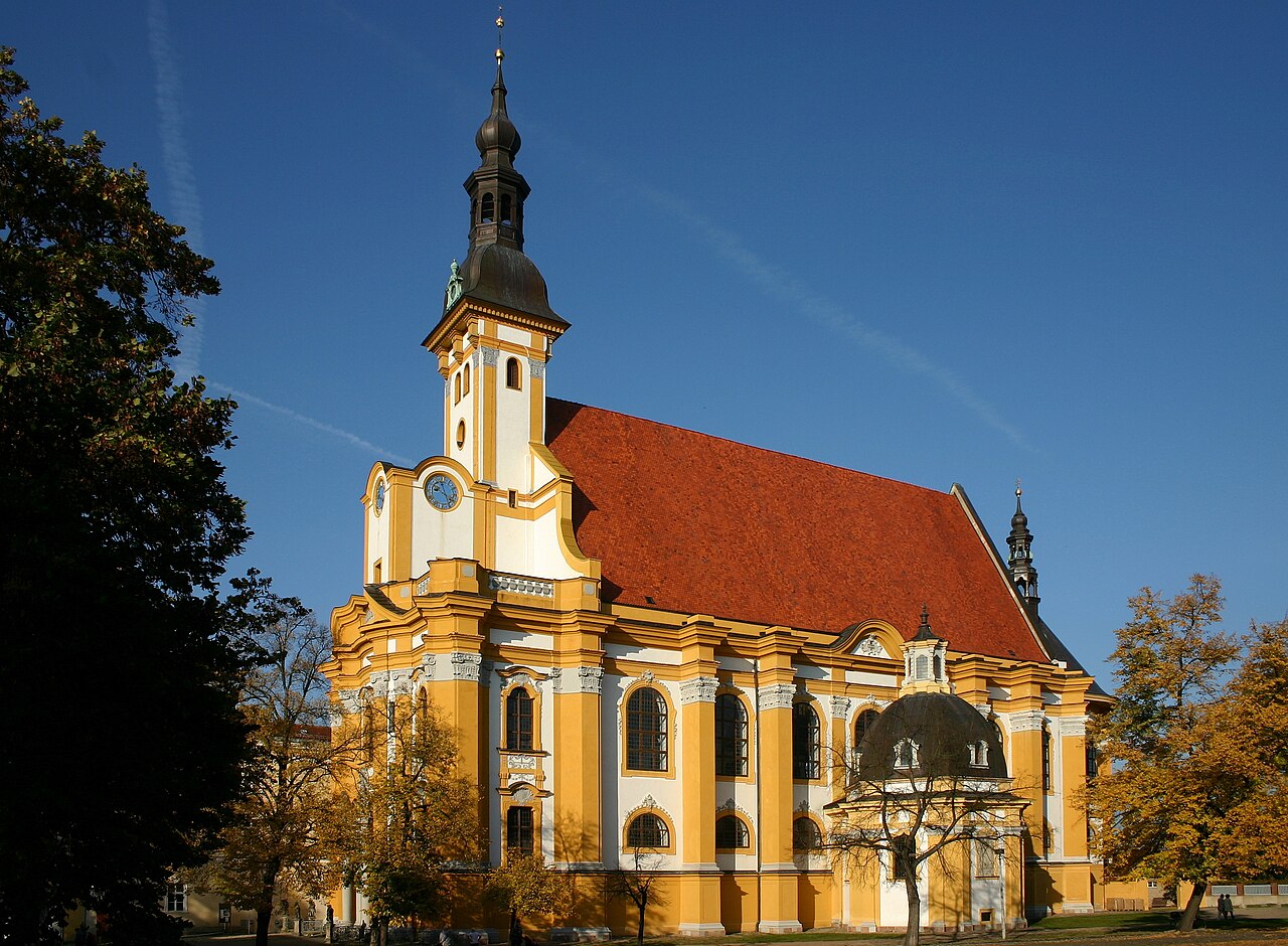 Church of Neuzelle abbey from south west