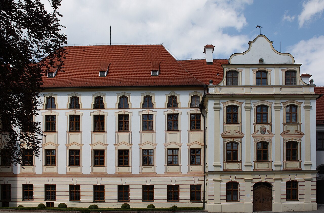 Ehemaliges Benediktinerkloster Thierhaupten in Thierhaupten, einer Gemeinde im Landkreis Augsburg