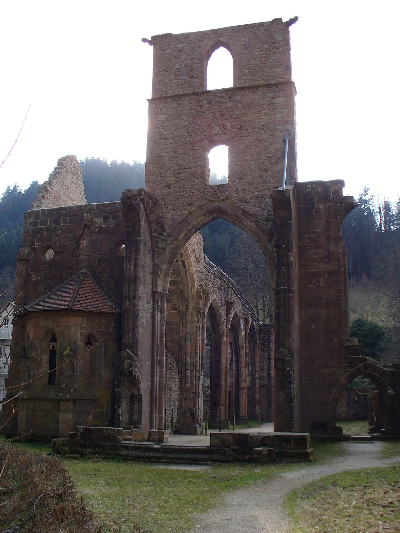 All Saints' Abbey in the Black Forest, Germany