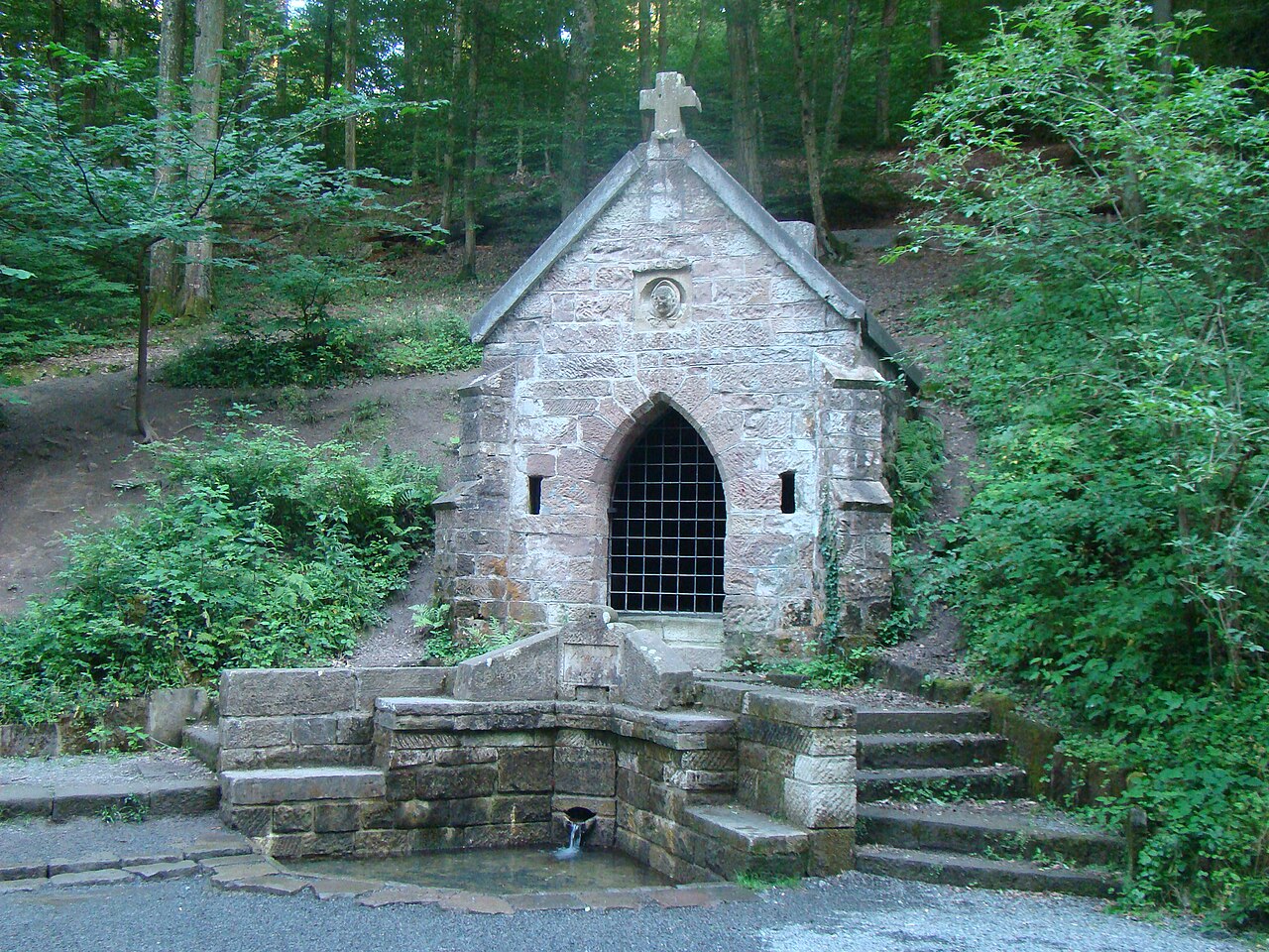 Köpferbrunnenanlage in Heilbronn