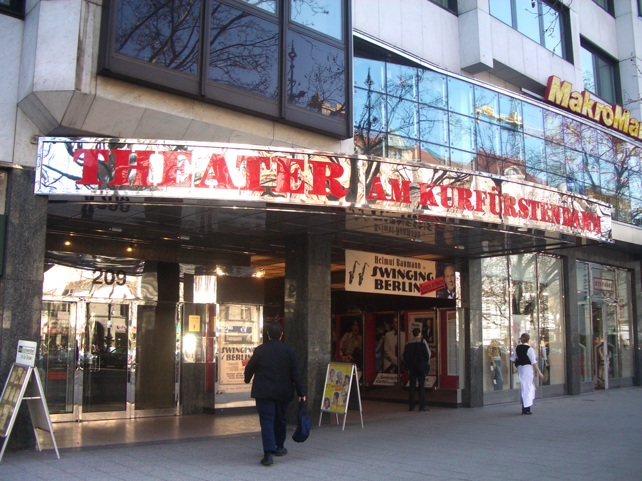 Berlin , Germany: Theater am Kurfürstendamm Berlin-Charlottenburg, Kurfürstendamm 208-209 Originally built 1904-1905