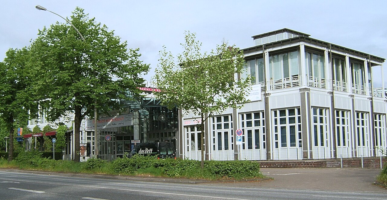 Hamburg, Winterhude, Theater "kleine Komödie" im "Winterhuder Fährhaus"
