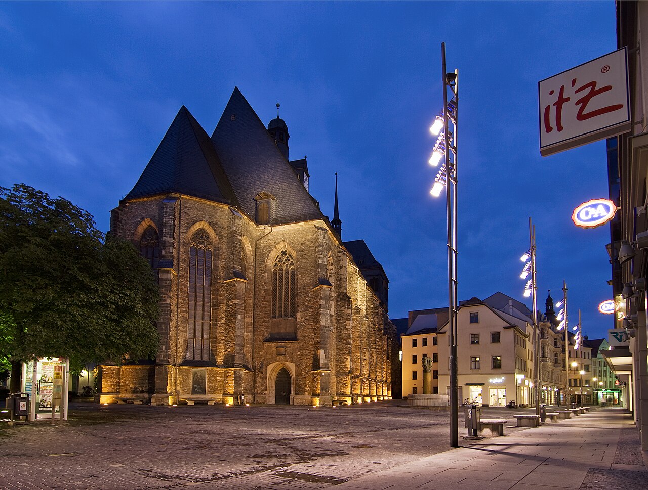 Concert Hall St Ulrich-Kirche in Halle (Saale), Saxony Anhalt