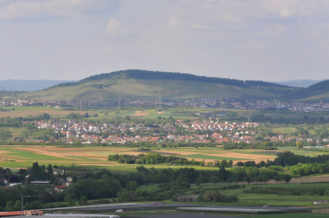 Ausblick ins Remstal bei Waiblingen Blick vom Weinanbaugebiet "Harthau" auf Waiblingen-Beinstein und den Korber Kopf