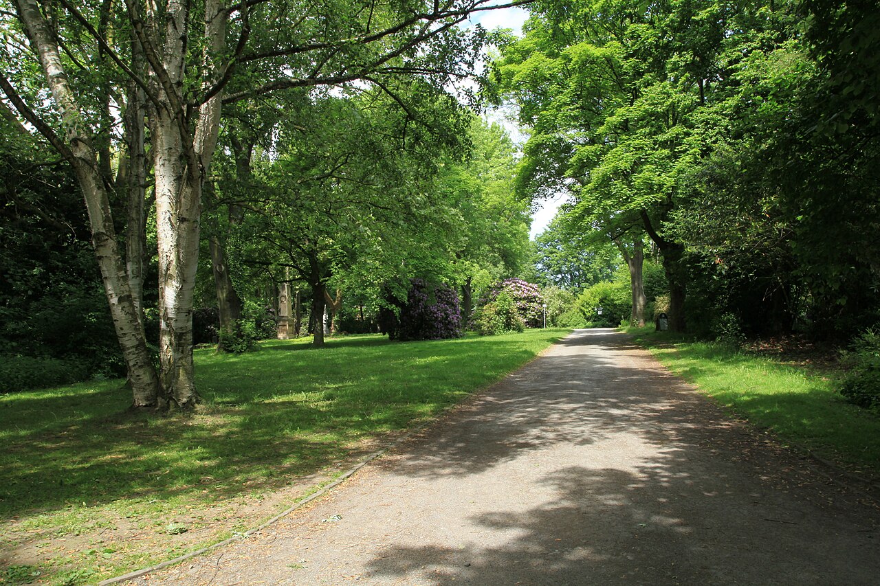 Kortumpark, Wittener Straße in Bochum