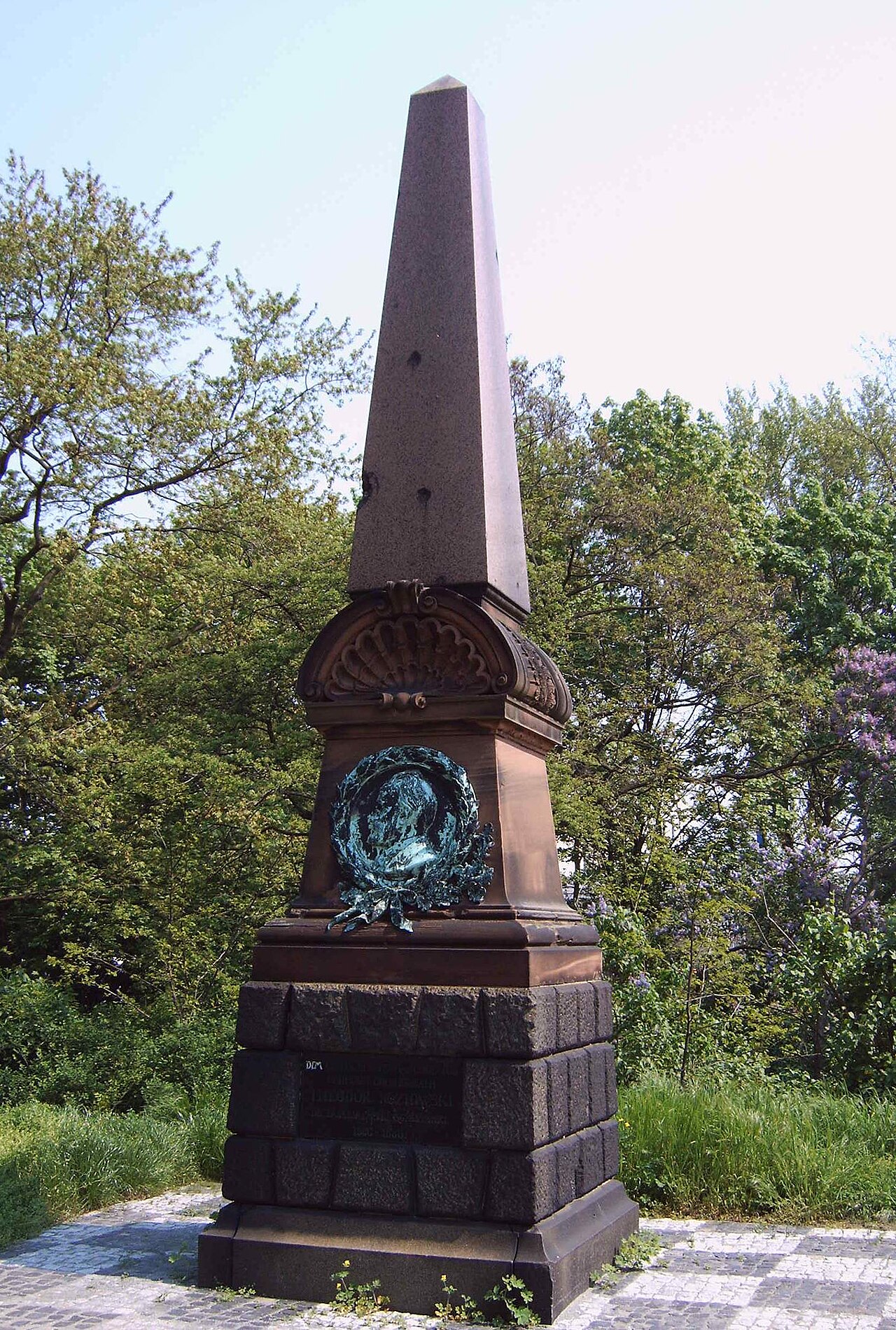 Kozlowski-Denkmal in Magdeburg , Sachsen-Anhalt, Deutschland