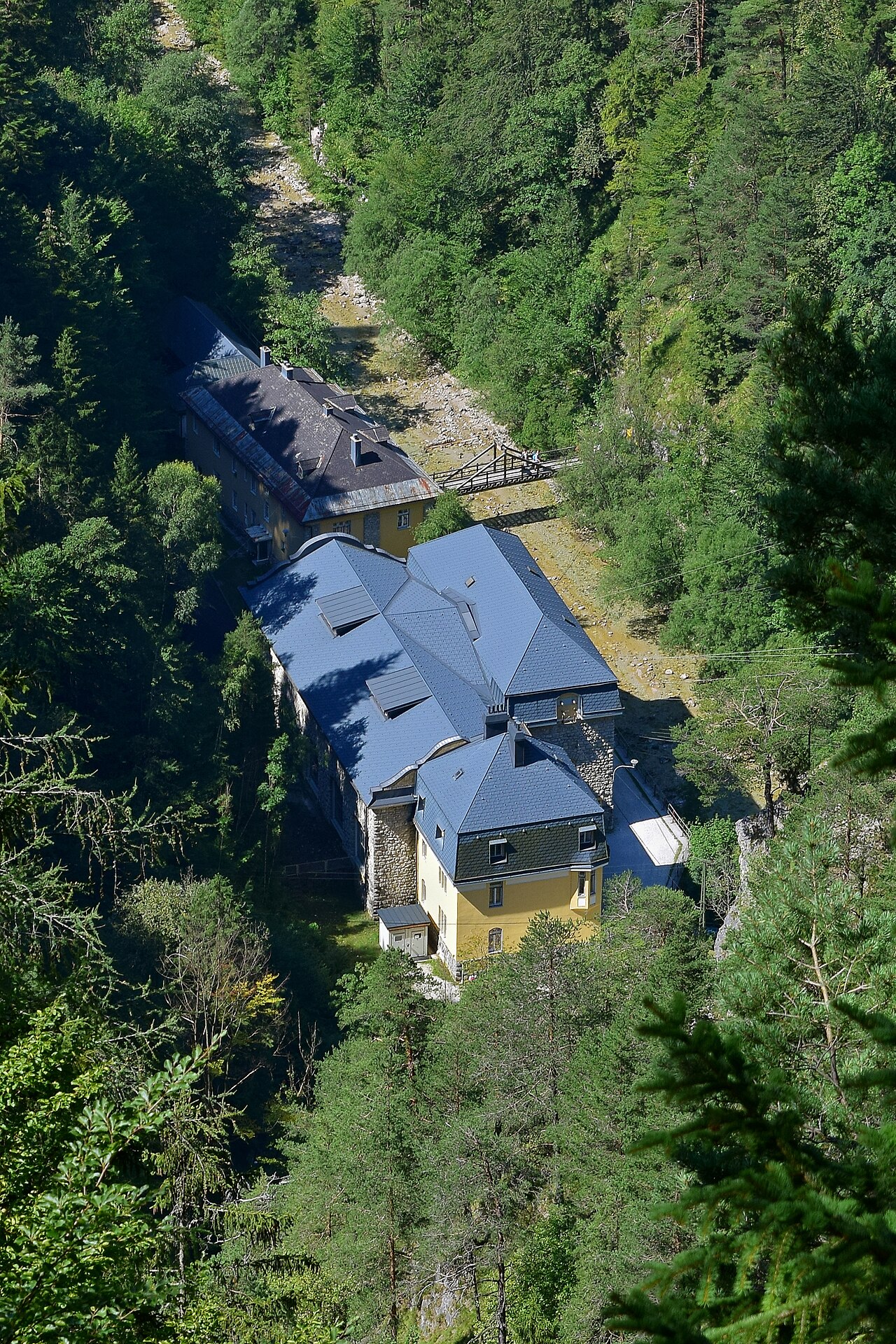 Kraftwerk Wienerbruck im Naturpark Ötscher-Tormäuer