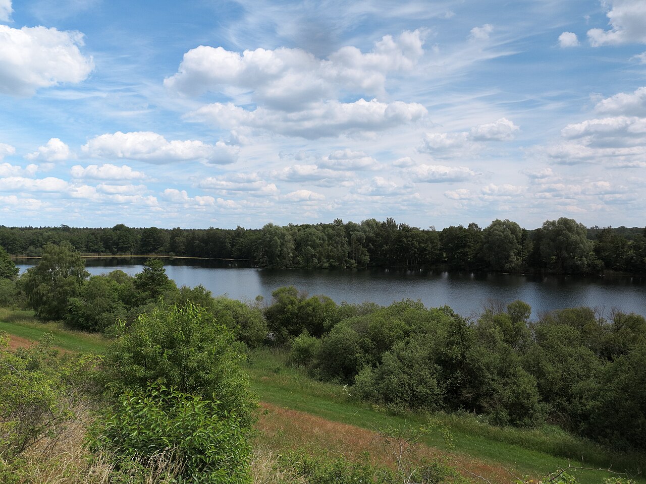 Der Kranichsmoorsee im Landkreis Gifhorn