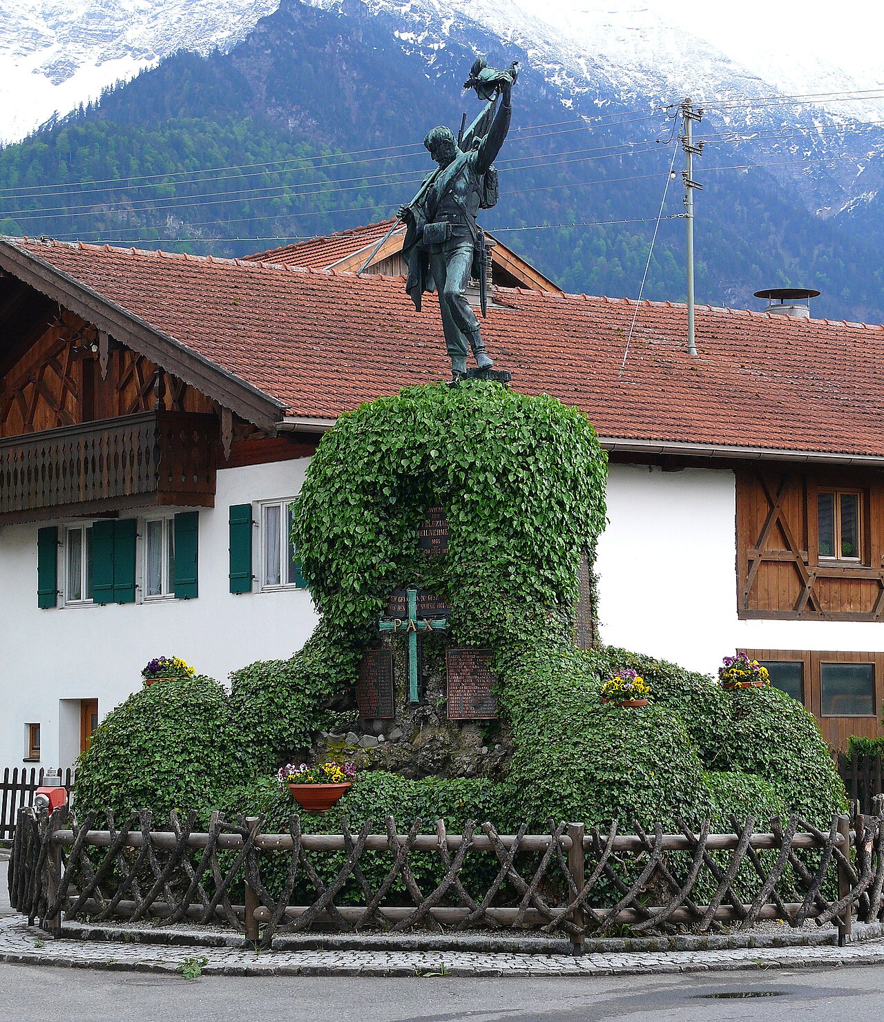 Foto von Krieger Denkmal
