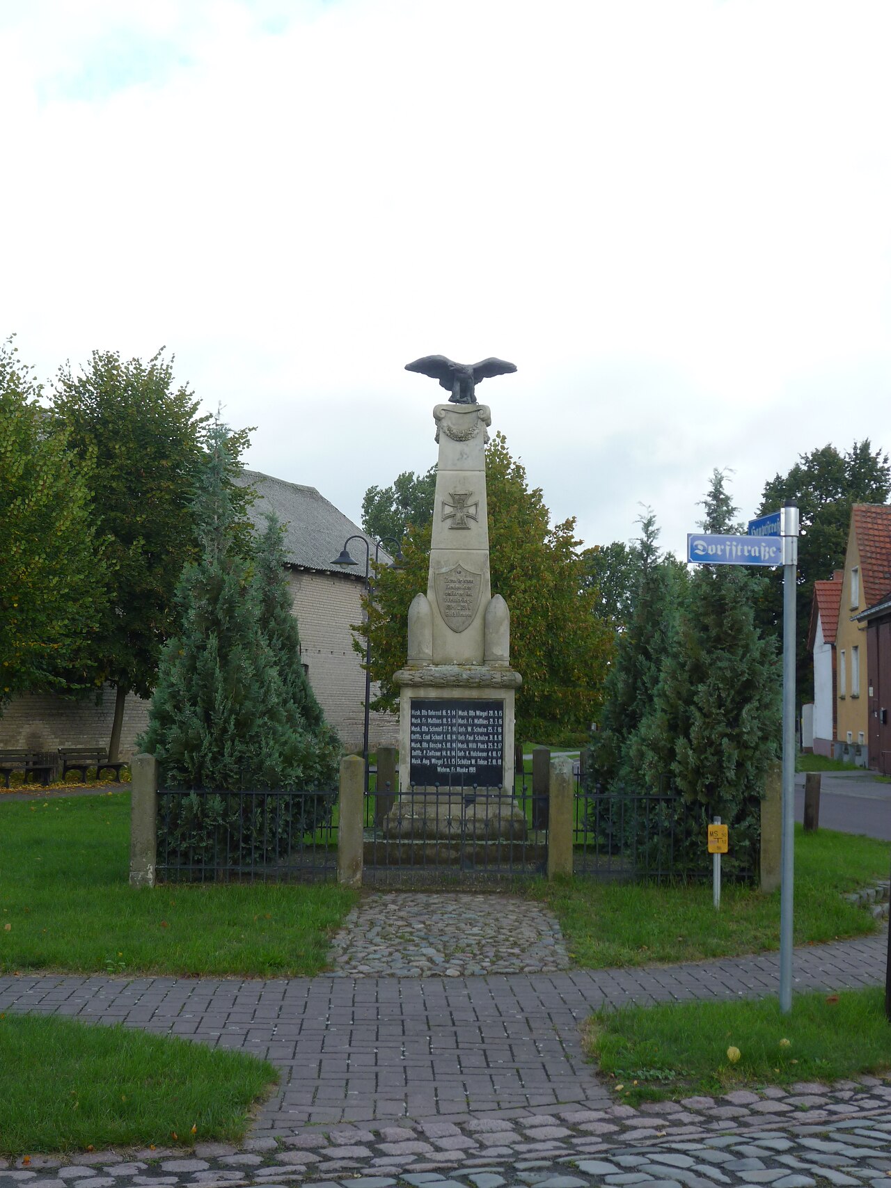 Kriegerdenkmal in Klüden