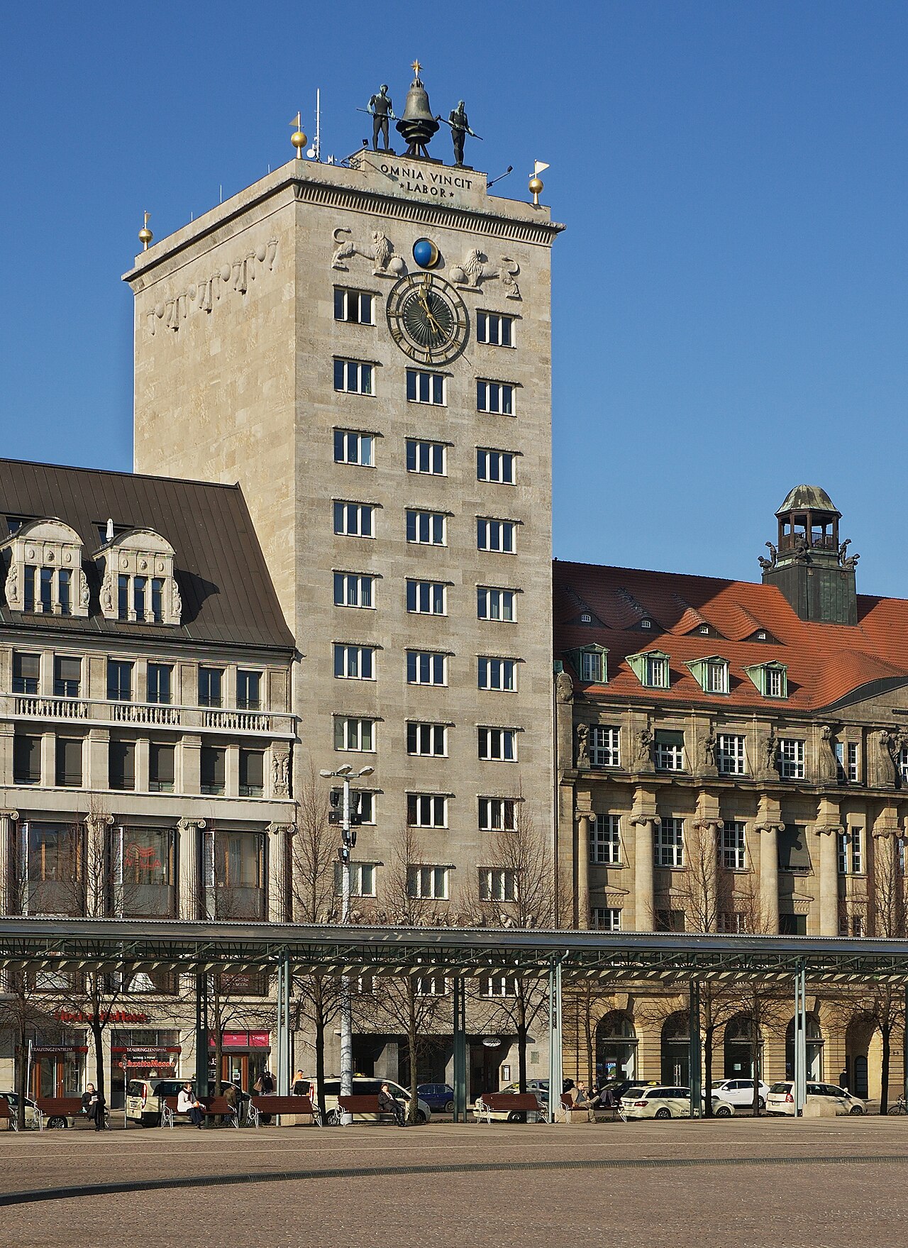 Kroch-Hochhaus, Leipzig 2011