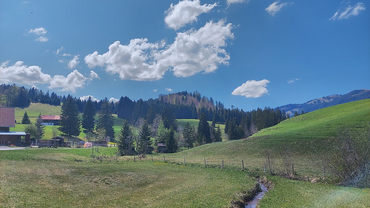 Krummenbacher Berg, view from northeast