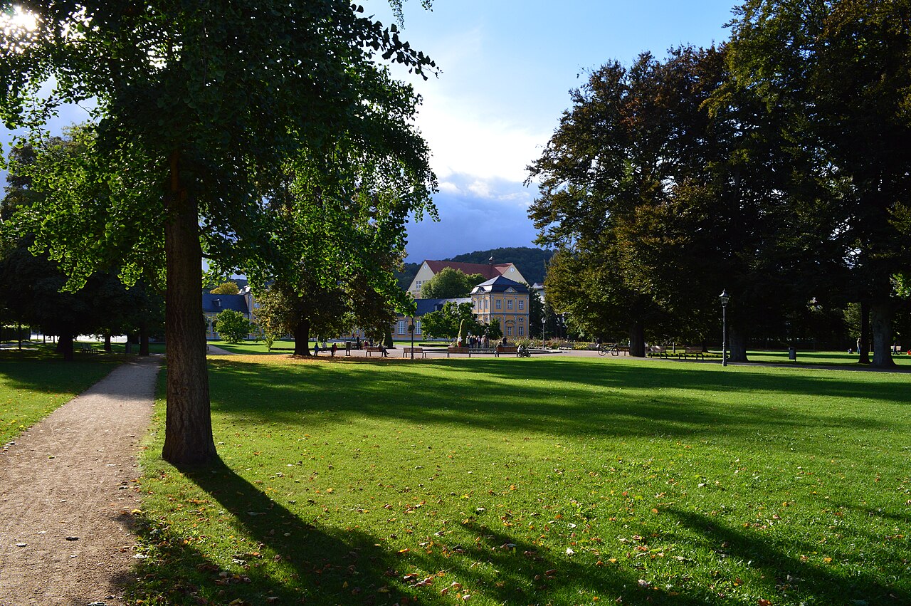 Küchengarten and Orangery in Gera, Germany, in September 2013