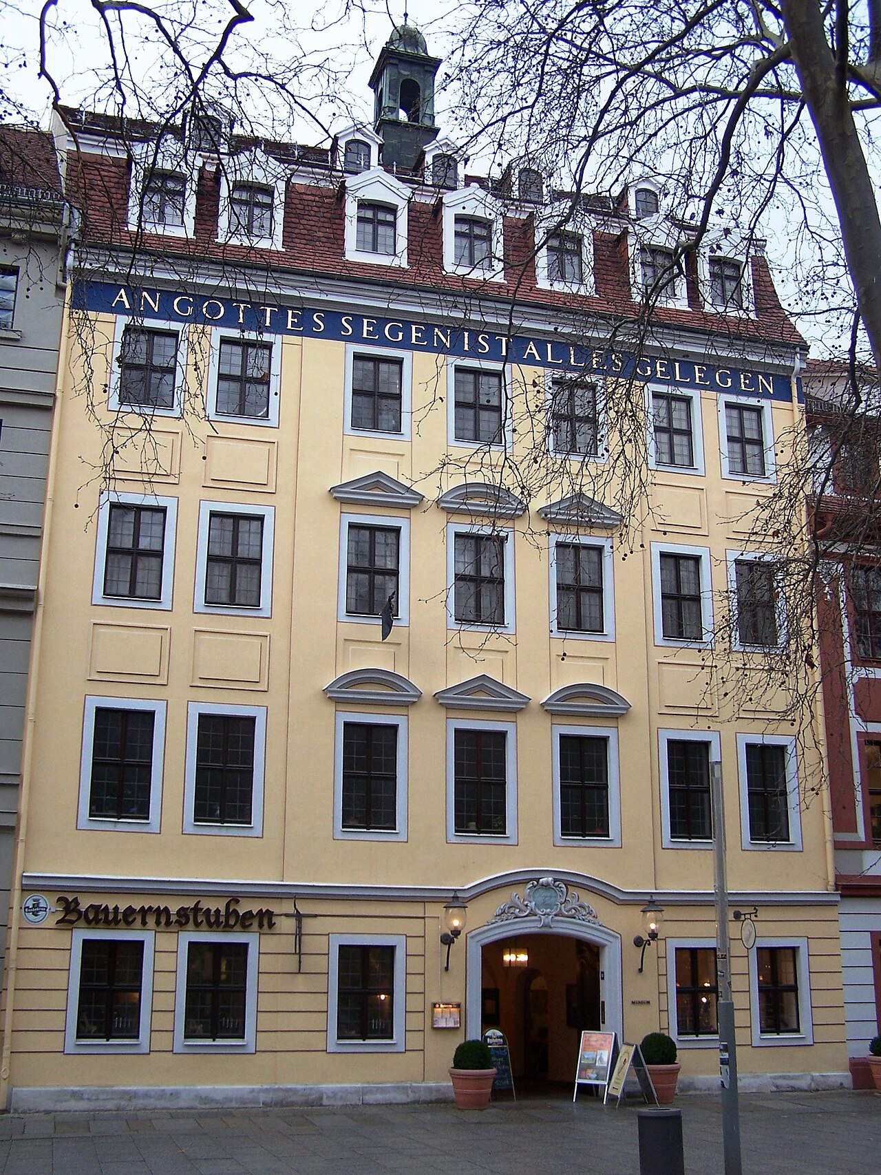 Haus Gottessegen / Kügelgenhaus auf der Dresdner Hauptstraße