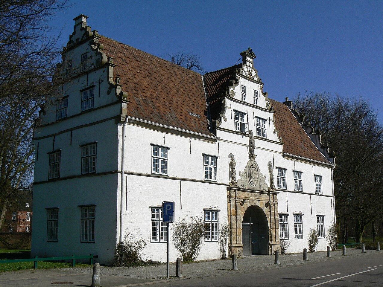 Torhaus vom Schloss vor Husum