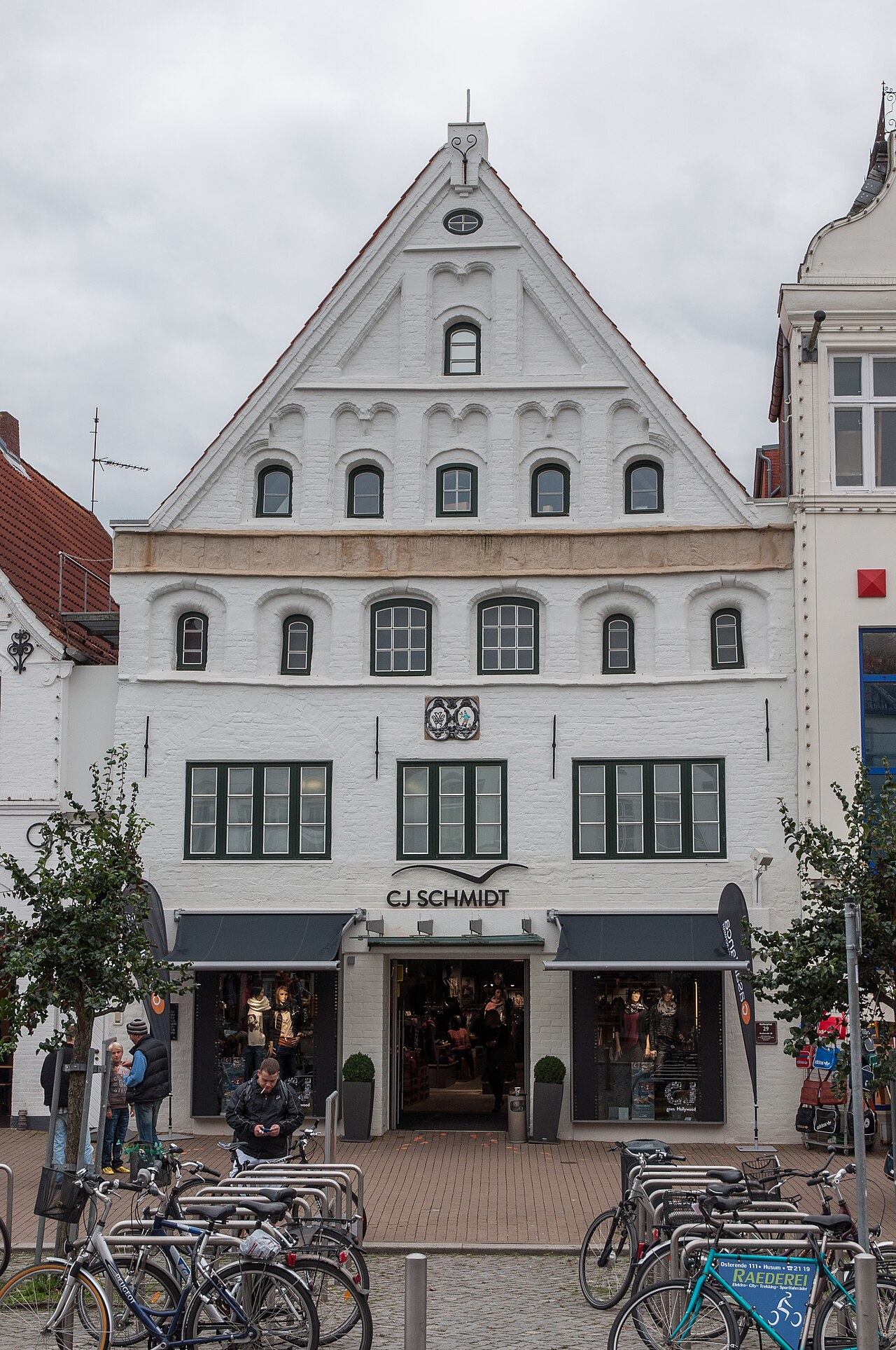 Denkmalgeschütztes Haus Großstraße 30 in Husum