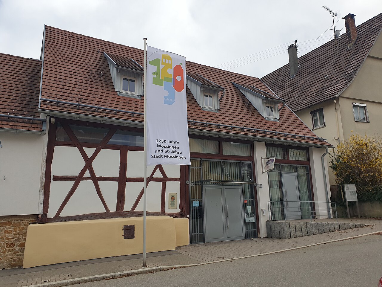Fachwerkhaus in Mössingen, heute Museum und Veranstaltungsgebäude