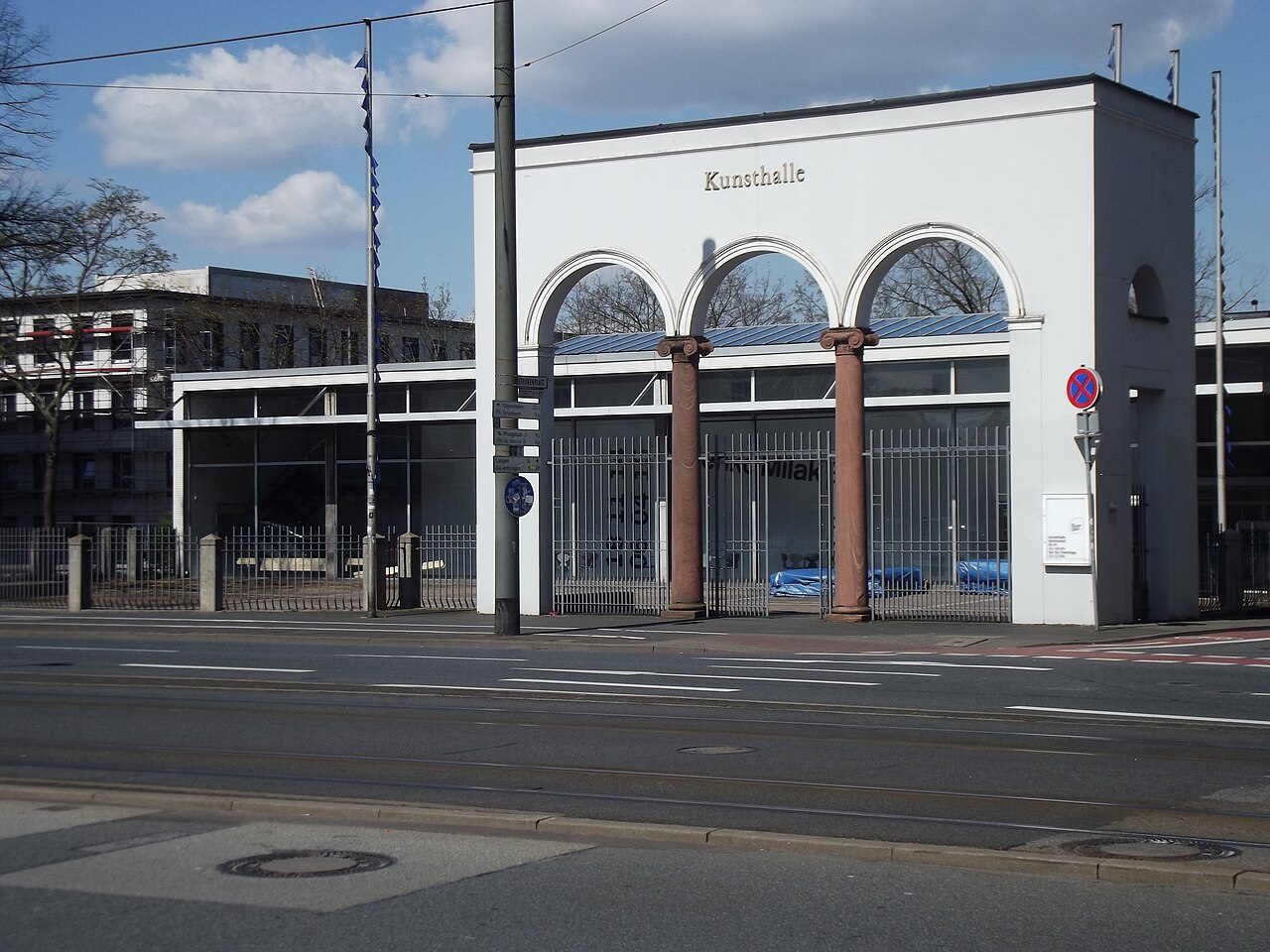 Kunsthalle in Darmstadt, Rheinstraße