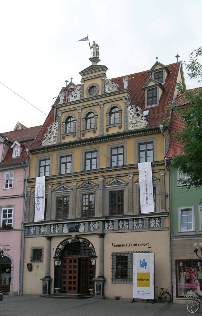 Haus Zum Roten Ochsen, Fischmarkt, Erfurt, Germany