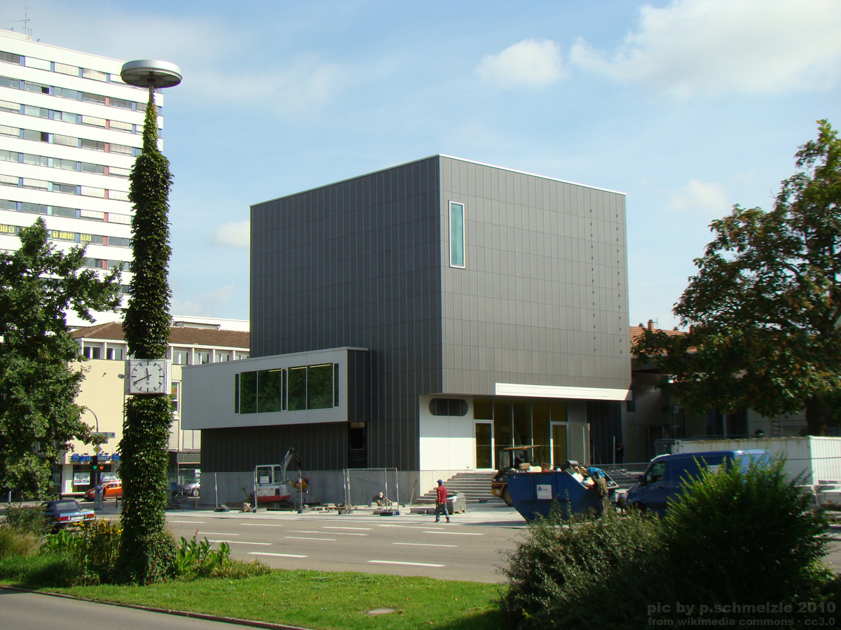 Kunsthalle Vogelmann an der Harmonie in Heilbronn, September 2010, kurz vor Fertigstellung