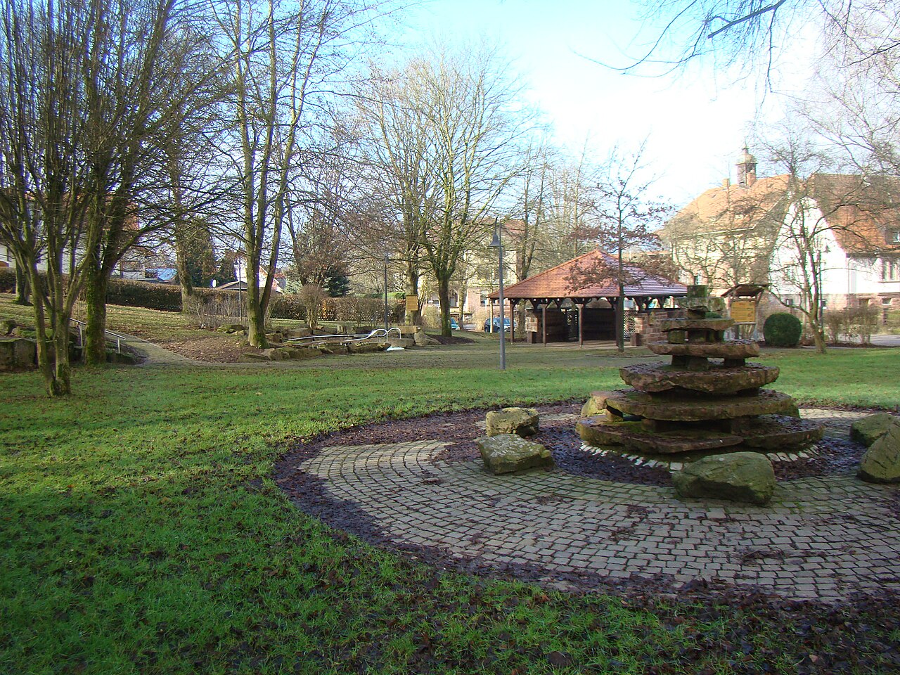 Waldbrunn, Kurpark in Mülben