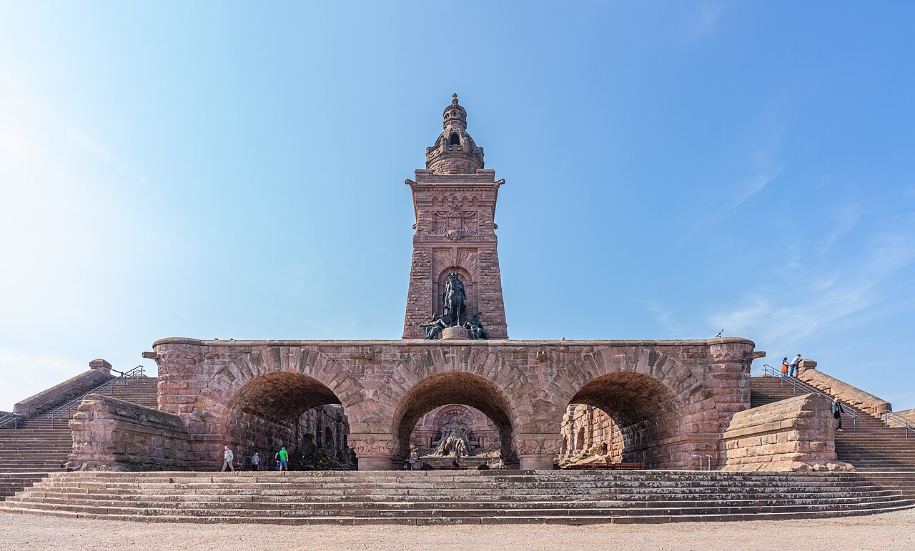 Kyffhäuser monument, view from the east