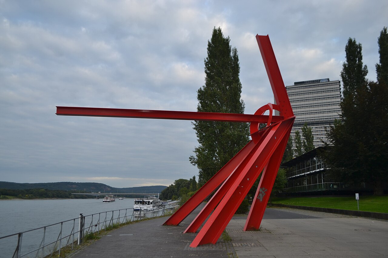 Mark di Suvero : L’Allumé , Bonn