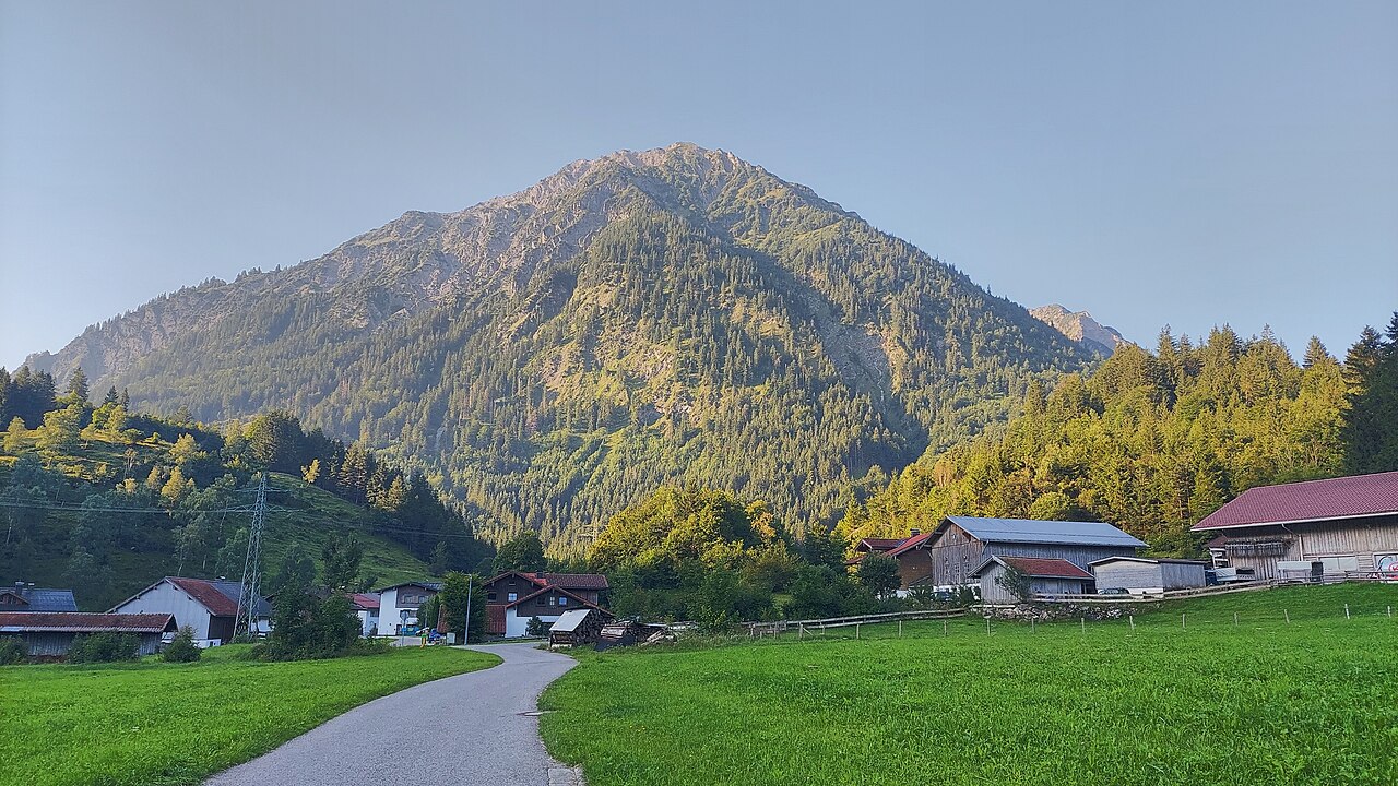 Breitenberg and Lachekopf in the Allgäu Alps