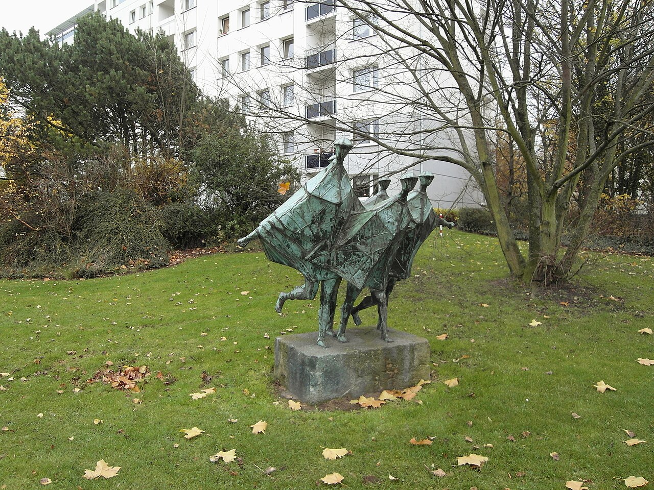 Foto von Läufergruppe