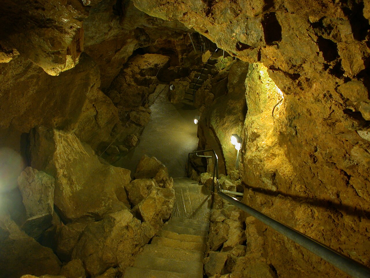 Die Kleine Halle in der Laichinger Tiefenhöhle