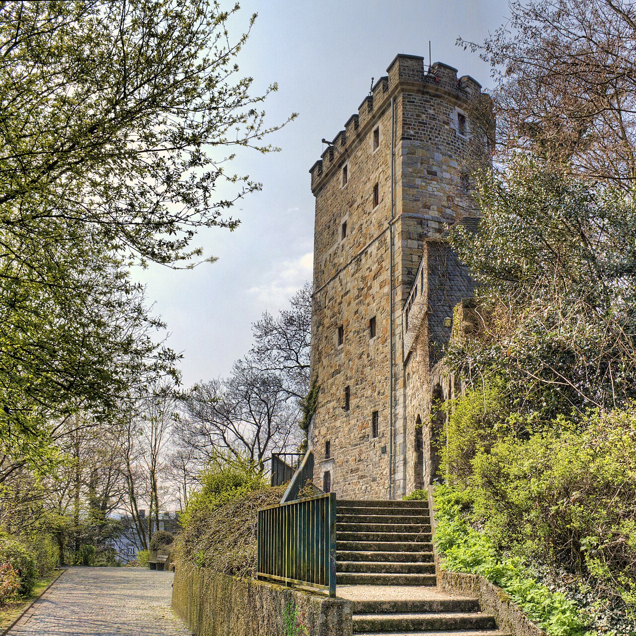 Aachen, "Langer Turm", Junkerstraße 101, ca