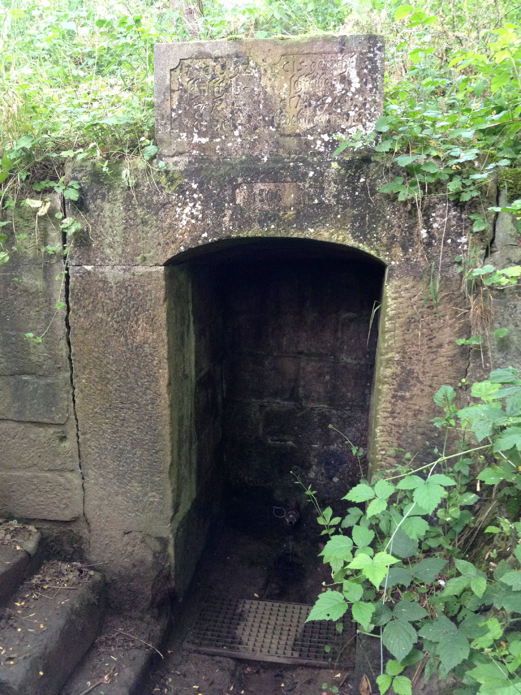 Brunnenstube des Leberbrunnens bei Flein