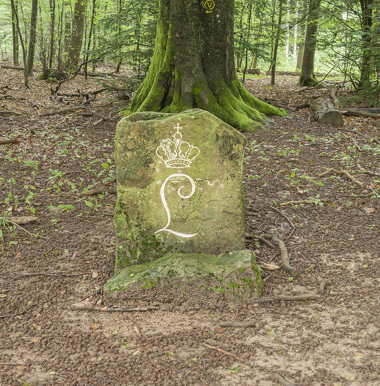 Leopoldstein auf dem Königstuhl bei Heidelberg