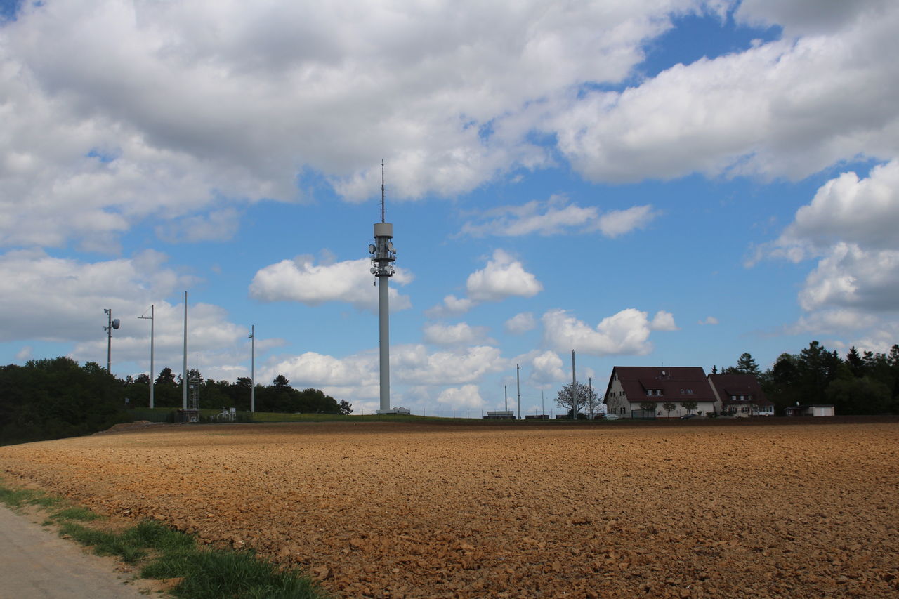 Funkübertragungsstelle Lerchenberg Camera location 48° 39′ 28